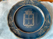 Comprar Plato Español Arte Y Decoración Antigüedades Porcelana