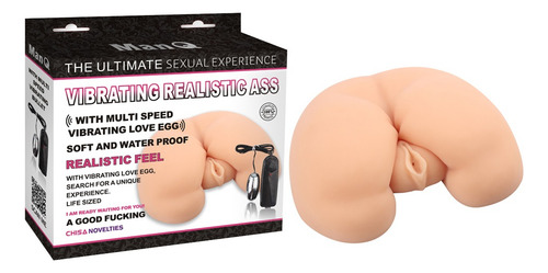 Masturbador Increiblemente Real / Vibrating Realistic Ass