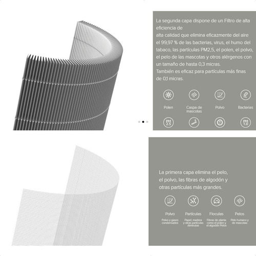 Xiaomi Mi Air Purifier 3h, Purificador De Aire Inteligente