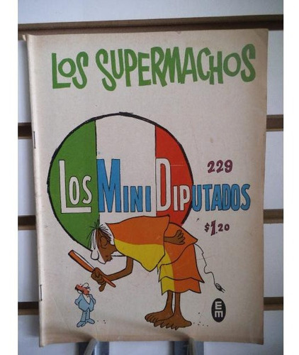 Comic Los Supermachos 229 Editorial Posada Vintage 