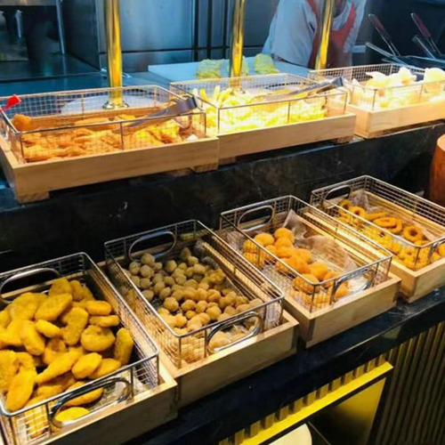 Sartenes Recipientes Para Refrigerios Cestas De Pan Para El