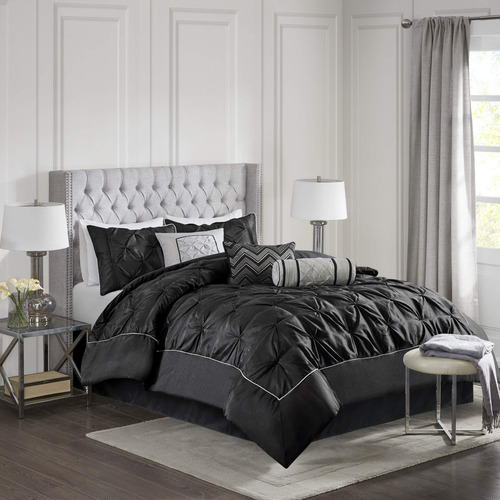 Madison Park Laurel Juego De Edredón Tamaño Queen Cama En De