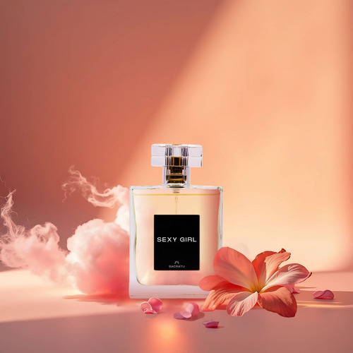 Sexy Girl Perfume Feminino Inspiração: 212 Sexy Oriental Floral Envolvente e Sensual Eau de Perfum Garantindo Fixação Intensa e Prolongada 100 Ml