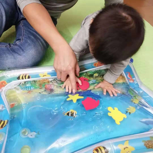 Alfombrilla De Agua Inflable Para Bebés, Tapete De Juegos Pa