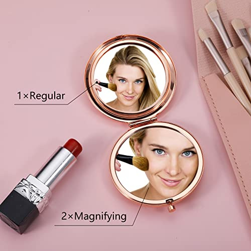 Espejo Compacto De Maquillaje Para Mejor Hermana Y Amiga