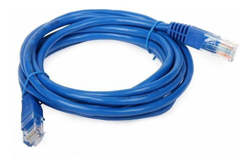 Patch Cord 1,50 Mts Para Red Azul
