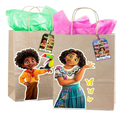 Bolsas De Papel Para Sorpresitas De Encanto 