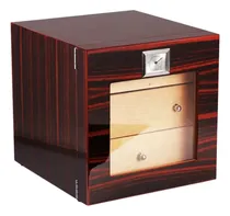 Comprar Humidor De Habanos 3 Cajones 50 Cigarros Con Higrómetro