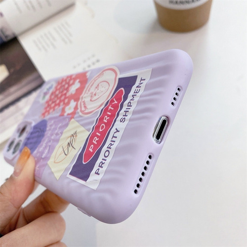 Iphone 11 Dibujo Animado Estuche Protectora Tpu Prueba