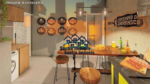 Cobertura Com 2 Dormitórios À Venda, 86 M² Por R$ 320.000,00 - Vila Junqueira - Santo André/sp - Co0461