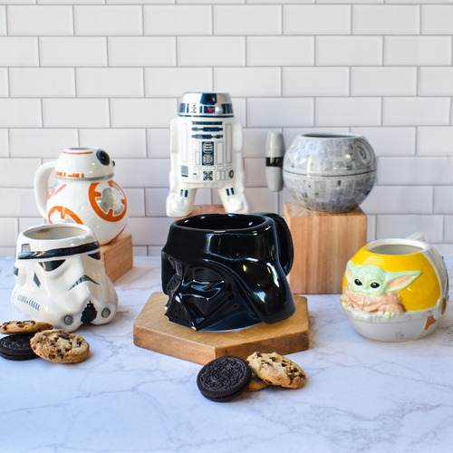 Taza Cafe Star Wars Trooper 3d Tarro Ceramica 300ml