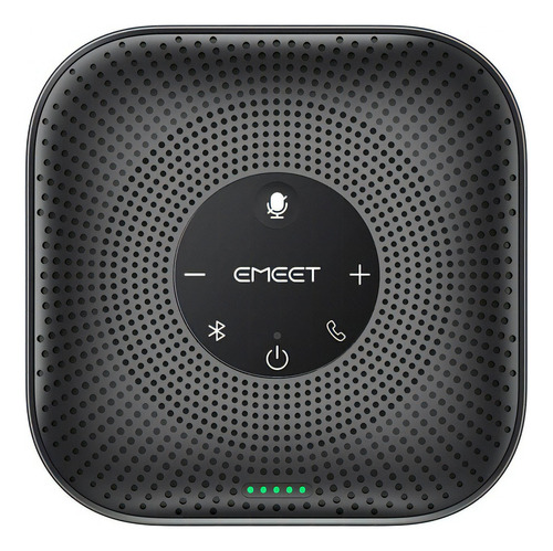 Alto-falantes de conferência Bluetooth com alto-falante sem fio cor preta