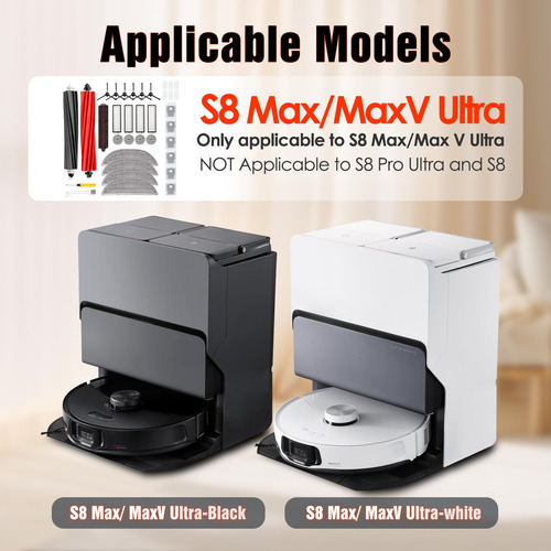 Kit De Accesorios Siryelec S8 Maxv Ultra Para Roborock S8 Ma