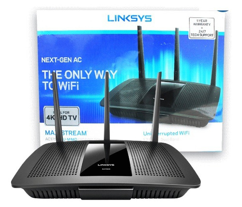 Router Wireless Ac1750 Linksys Ea7300 Dual B Max-stream Giga