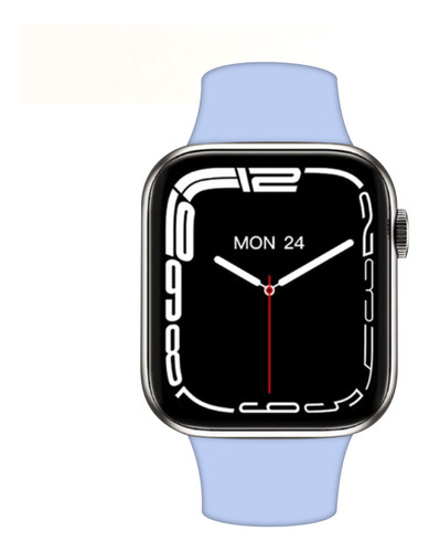 Malla Smart Watch 42 44 Mm Silicona Celeste 4.2 Cm