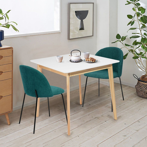 Conjunto de 2 quebra-cabeças Living Room Teal Teal Teal Teal Blue