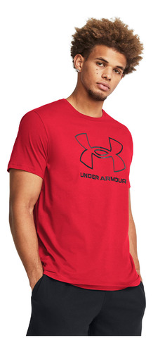 Polera Ua Foundation Hombre Rojo Under Armour