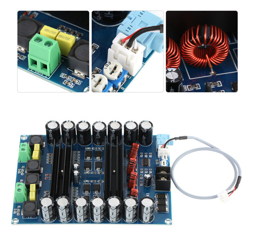 Placa Amplificadora Dc 12v 24v Tpa3116d2 2* 150w Digital 2