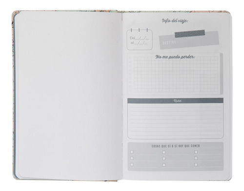 Bitácora Planner De Viaje 13x20 Mr. Wonderful