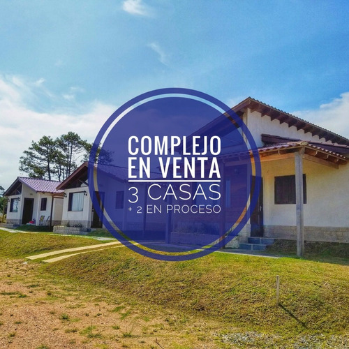Imagen 1 de 14 de Complejo En Venta 3 Casas + 2 En Proceso - Punta Del Diablo