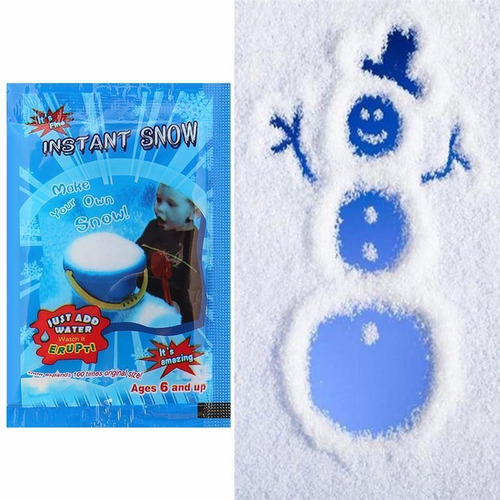 2024 30 Piezas De Nieve Instantánea En Polvo De Bricolaje.