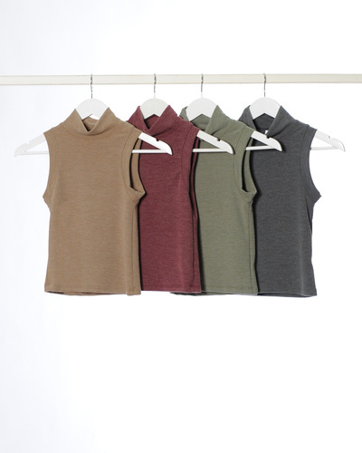 Remera Musculosa Younica Media Polera Sin Mangas