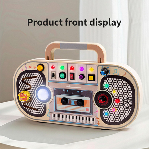 Tablero De Luz Montessori Con Mango, Tablero De Interruptor