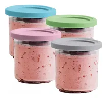 Comprar 4 Contenedores Ninja Creami Contenedores Helado Con Tapas A.