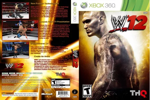 Jogo Wwe 12 - Xbox 360 no Shoptime