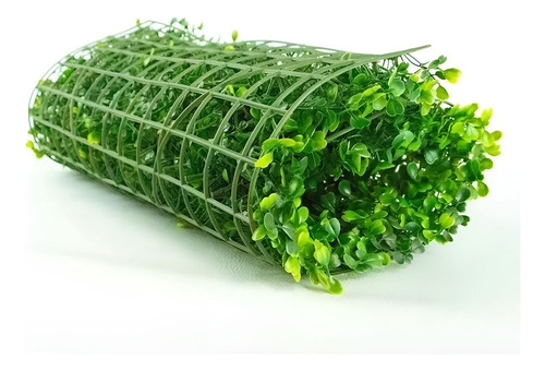 10 Piezas Muro Verde Follaje Artificial Sintentico 60x40 Cms
