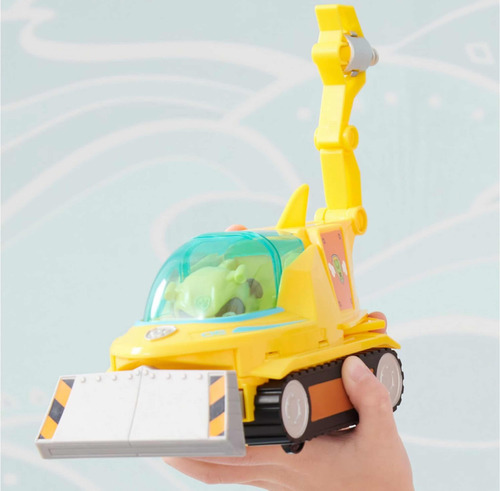 Paw Patrol Vehículo De Rescate Aqua Pups Rubble