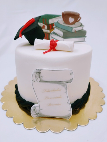 Tortas Mini Tortas Egresados Colación Graduados
