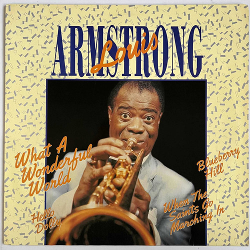 Louis Armstrong - What A Wonderful World - 12'' Single Ger