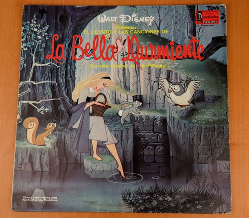 La Bella Durmiente Lp Walt Disney