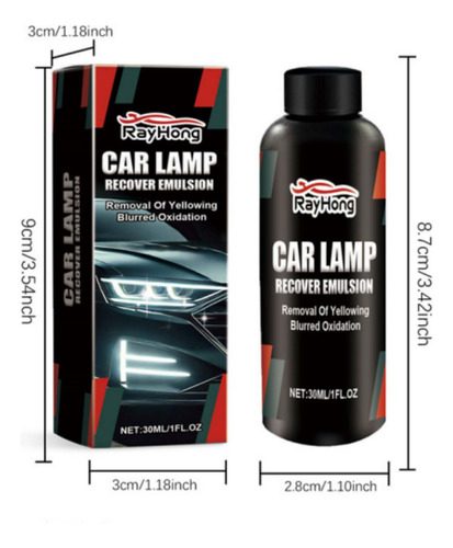 Car Headlight Repair And Polishing Paste Car Headlight Clean