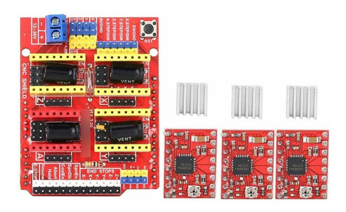 Impresora Cnc Escudo Grabador Expansion Junta Driver Modulo