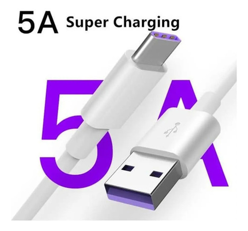 Cable Usb Tipo C 5 A 1 Metro Carga Rápida