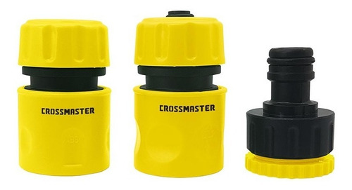 Imagen 1 de 7 de Conectores Acople Rápido 1/2 Crossmaster 3 Piezas 9937940