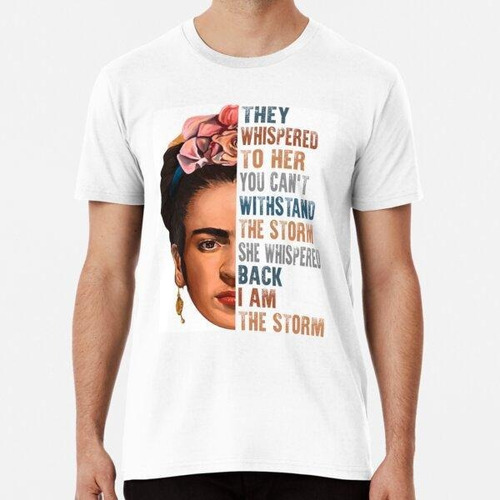 Remera Frida Kahlo Postal E Algodon Premium