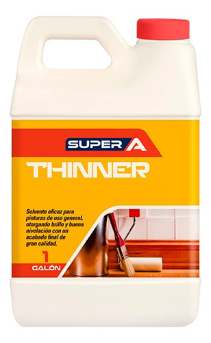 Thinner / Solvente  1 Gl  3.78 Lts Super A