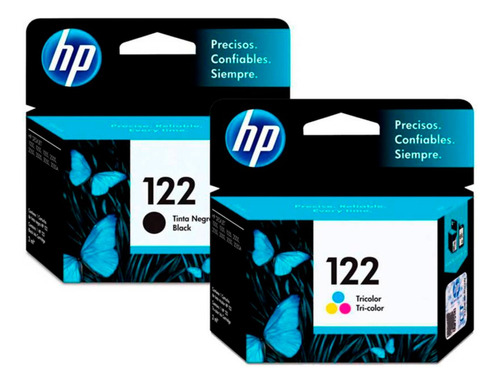 Kit Cartucho Hp 122 Negro / Tri-color Deskjet 2050/ D100