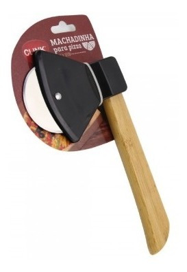 Imagem 2 de 3 de Cortador De Pizza Machadinha Cores Diversas Decorativo Fatia