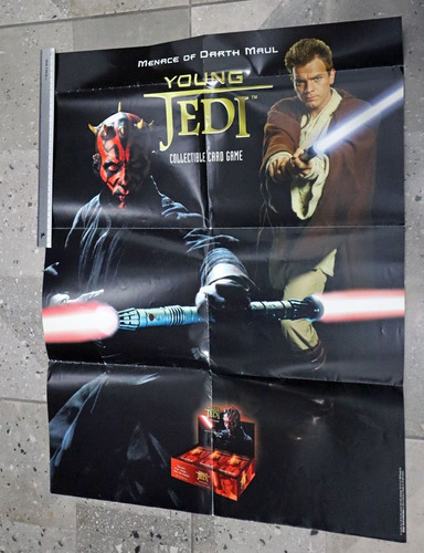 Poster Promocional Young Jedi Ccg Star Wars