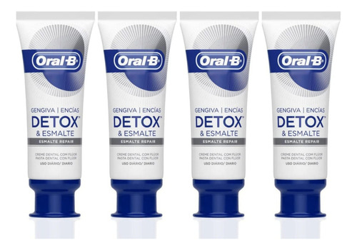 Pasta Dental Oral-b Detox Reparacion De Esmalte 75ml