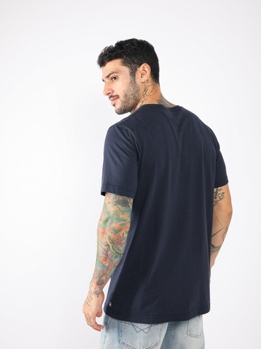 Polo Para Hombre Dunkelvolk Basic Simple Tee Nvy2