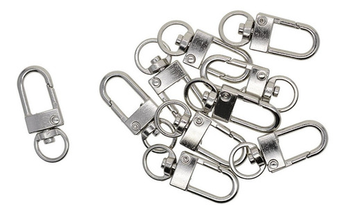 30 Piezas De Plata Giratoria Broches Broche De Langosta