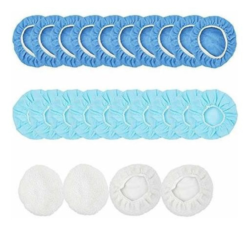 Otuayauto Car Polisher Pad Bonnet 24 Packs Including (9-10 I