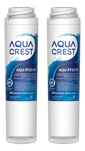 Aquacrest Fqslf Filtro De Agua Para Debajo Del Fregadero, Re