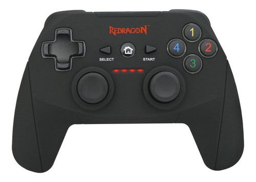 Imagem 1 de 2 de Controle joystick sem fio Redragon Harrow G808 preto