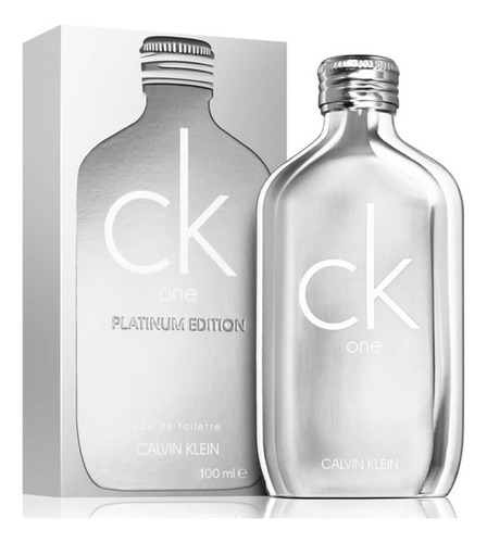 Perfume Calvin Klein Ck One Platinum Edition Edt 100ml P/uni